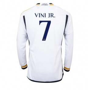 Real Madrid Vinicius Junior #7 Koszulka Podstawowych 2023-24 Długi Rękaw
